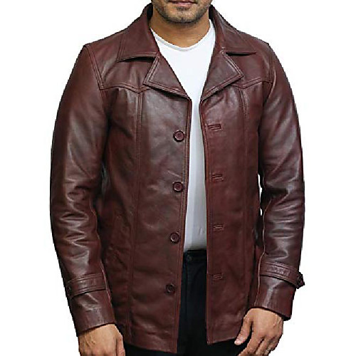 

mens italian lamb skin genuine blazer jacket bnwt