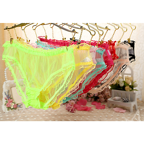 

Women's 2 Piece Basic Brief - Normal Mid Waist Multi color One-Size