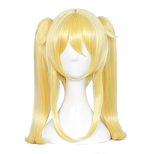 

saotome meari cosplay wig with two pigtails (golden)