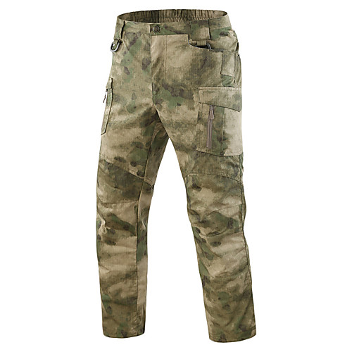 

Men's Tactical Pants Thermal Warm Waterproof Windproof Breathable Fall Winter Spring Camo / Camouflage Bottoms for Camping / Hiking Hunting Fishing Green / Black Black Camouflage S M L XL XXL