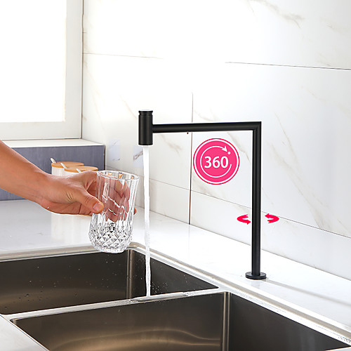 

Kitchen faucet - Single Handle One Hole Painted Finishes Bar / ‏Prep Mount Outside Contemporary Kitchen Taps