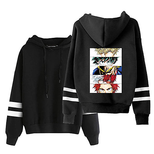 

Inspired by My Hero Academia Boko No Hero Midoriya Izuku Hoodie Polyester / Cotton Blend Print Printing Hoodie For Women's / Men's