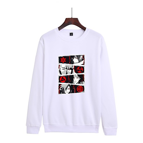 

Inspired by Naruto Uchiha Hoodie Polyester / Cotton Blend Graphic Prints Printing Hoodie For Women's / Men's