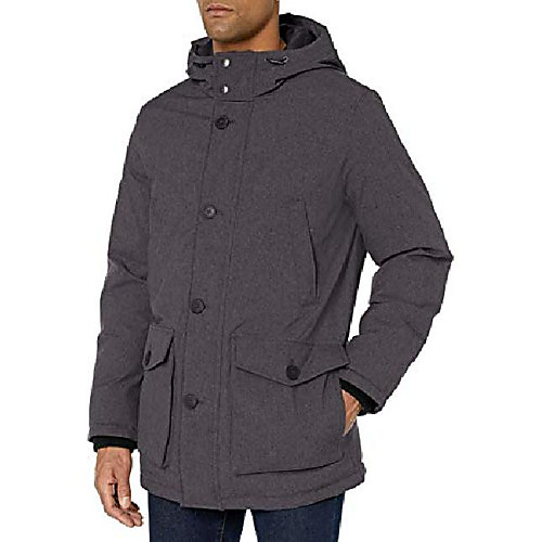 

men's titus arctic cloth city parka, dark heather charcoal, small