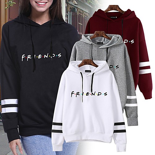 

Inspired by Friends Cosplay Hoodie Polyester / Cotton Blend Print Printing Hoodie For Women's / Men's