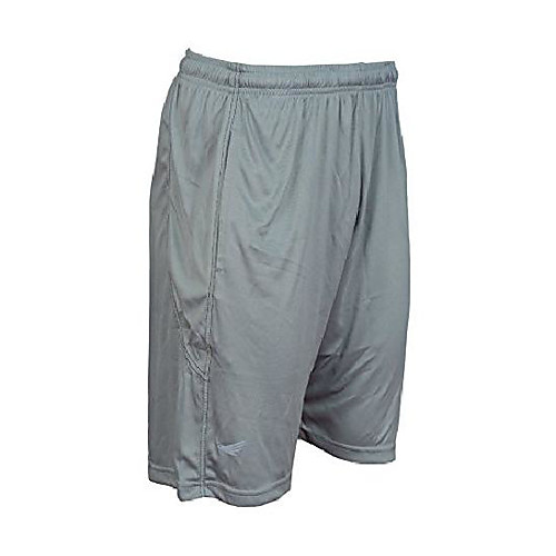 

men's micro dri athletic shorts 9- developed for running and training (x-large, grey)