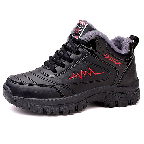 

Women's Hiking Shoes Sneakers Hiking Boots Anti-Slip Breathable Wearable Comfortable Hiking Outdoor Exercise Running Fall & Winter Black / Red Purple BlackWhite