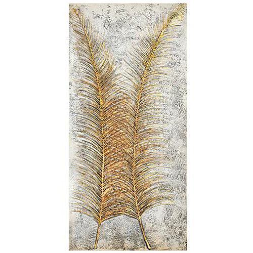 

Oil Painting Hand Painted Vertical Abstract Modern Rolled Canvas (No Frame)