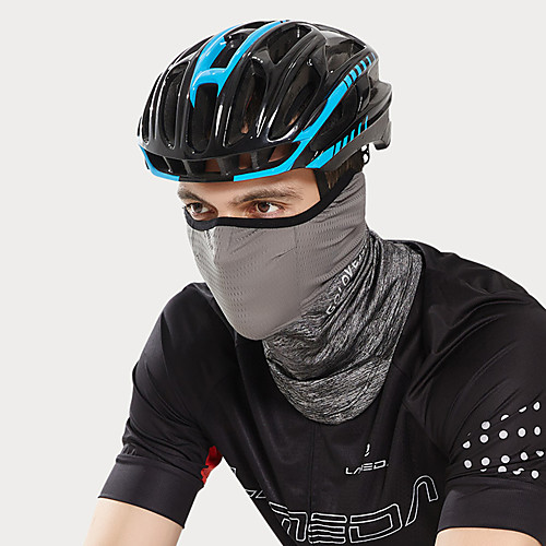 

Cycling Face Mask Cover Neck Gaiter Neck Tube Balaclava Pollution Protection Mask Patchwork Windproof UV Resistant Breathability Anti-Insect Reflective Strips Bike / Cycling Black Grey Dark Gray