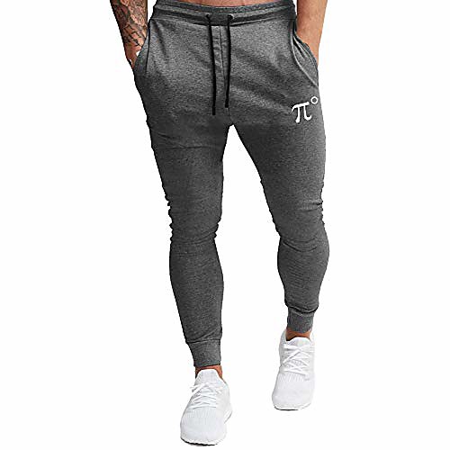 

men's slim jogger pants,tapered sweatpants for training, running,workout with elastic bottom,iron grey,xx-large