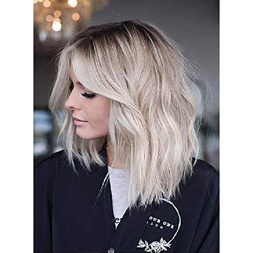 

curly ombre blond white wig ombre bob wigs for black white women bob hairstyles for women (nas-cj9429)