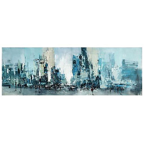

Oil Painting Hand Painted Horizontal Panoramic Abstract Modern Rolled Canvas (No Frame)