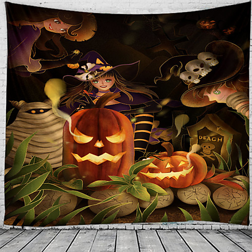 

Classic Theme / Halloween Wall Decor 100% Polyester Classic / Psychedelic Wall Art, 150100 cm Decoration