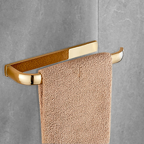 

Towel Bar Contemporary Brass 1 pc - Hotel bath 1-Towel Bar