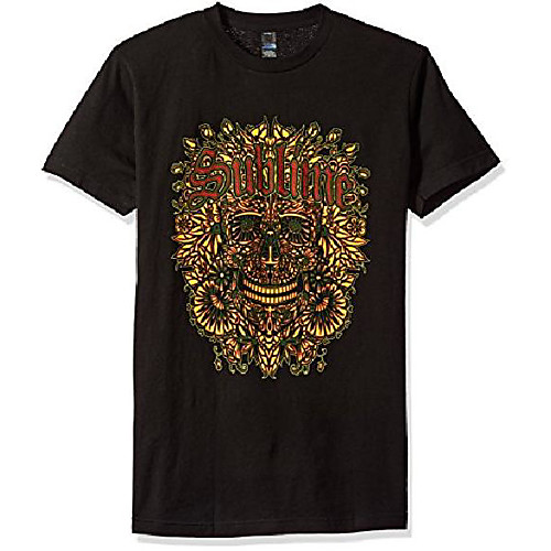 

sublime mask man logo mens soft t-shirt, black, small