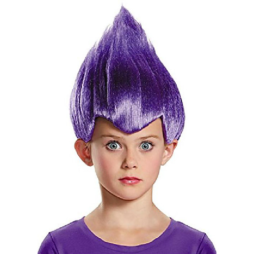 

child purple wacky wig standard