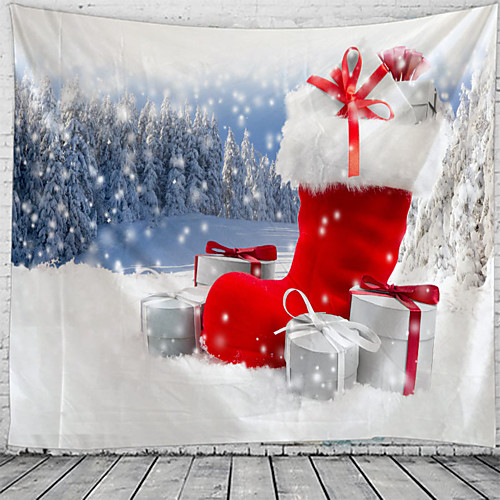 

Christmas / Classic Theme Wall Decor 100% Polyester Classic / Fantasy Wall Art, 150100 cm Decoration