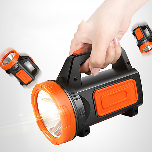 

882A USB LED Light Handheld Flashlights / Torch 500 lm LED Emitters Portable LED Easy Carrying Durable Camping / Hiking / Caving Everyday Use Fishing 882A Green Without Side Light 882B green side