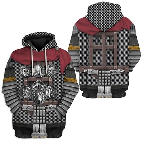 

Inspired by Cosplay Army Cosplay Costume Hoodie Terylene Graphic Printing Hoodie For Women's / Men's