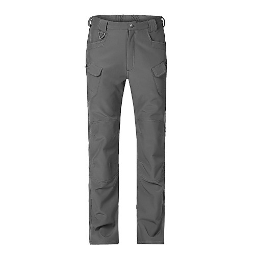 

Men's Tactical Pants Waterproof Windproof Ventilation Wearproof Fall Winter Spring Camo / Camouflage Bottoms for Camping / Hiking Hunting Fishing Black Camouflage Grey S M L XL XXL