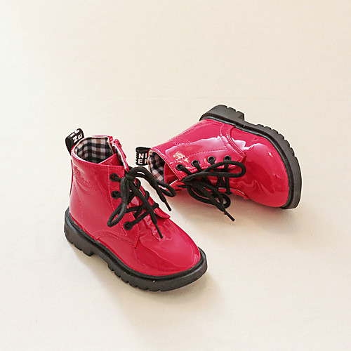 

Girls' Boots Snow Boots PU Little Kids(4-7ys) Daily Black Yellow Red Winter / Booties / Ankle Boots