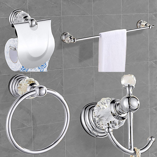 

Bathroom Accessory Set / Towel Bar / Toilet Paper Holder Lovely Antique Stainless Steel / Metal 1pc - Bathroom / Hotel bath 1-Towel Bar / towel ring Wall Mounted