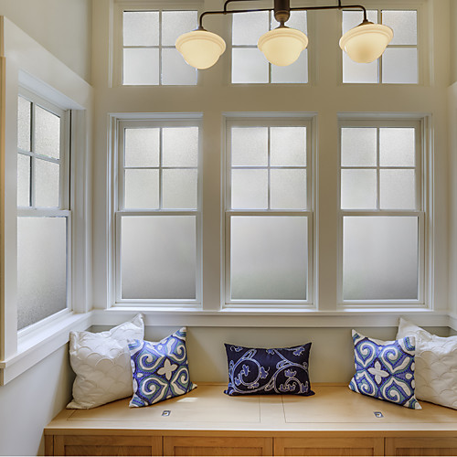 

Bathroom Glass Door Film Classic Pure Frosted Kitchen Sliding Door Sticker Window Door Privacy Film Room Bathroom Home Glass Sticker