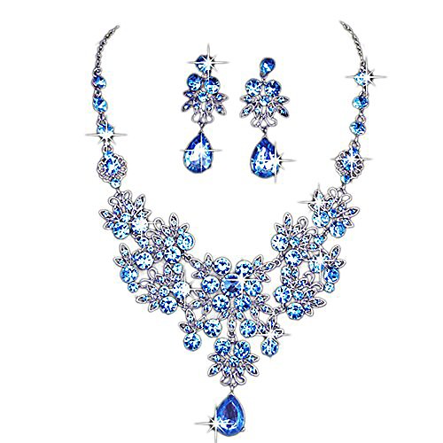 

Women's Jewelry Set Earrings Jewelry Gold plated red / White / Blue For Party Wedding