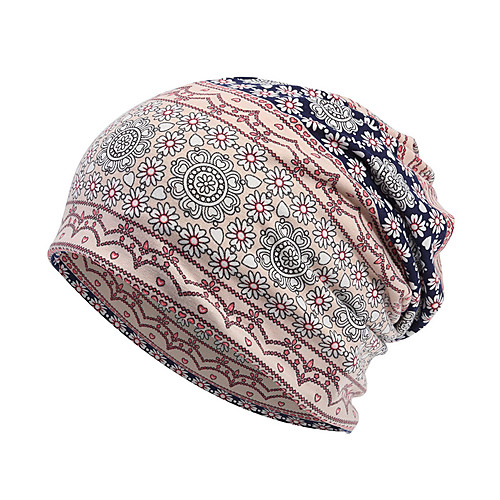 

Unisex Protective Hat Cotton Basic - Floral Spring Winter Blue Red Army Green