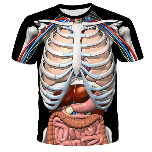 

men's fun crewneck casual short sleeve halloween t-shirt(small, black(1051))