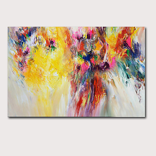 

Oil Painting Hand Painted - Abstract Landscape Contemporary Modern Stretched Canvas