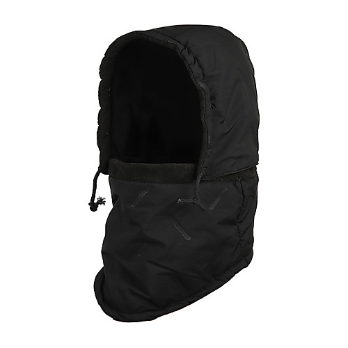 

Men's Hiking Cap Beanie Hat 1 set Winter Outdoor Windproof Warm Soft Thick Neck Gaiter Neck Tube Skull Cap Beanie Solid Color Polyester Taffeta Black Grey for Fishing Climbing Running
