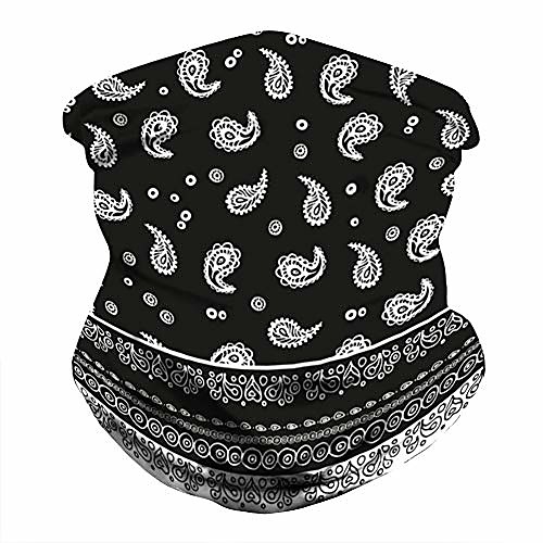 

seamless neck gaiters bandana mask windproof face scarf masks for men & women