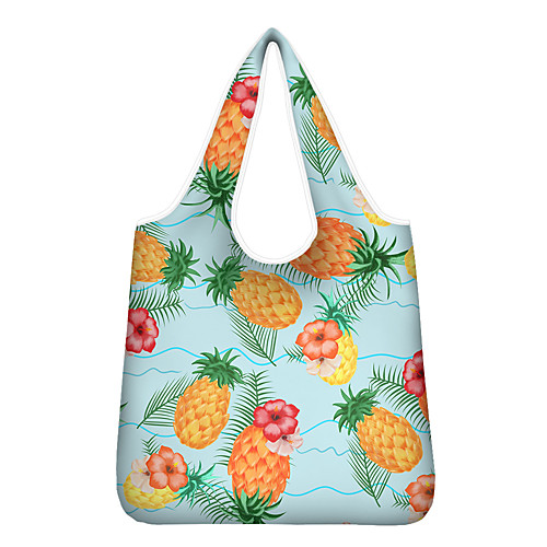 

Women's Bags Polyester Top Handle Bag Shopper Bag Pattern / Print Zipper Going out Office & Career 2021 Tote Handbags Blue Blushing Pink Orange Sky Blue