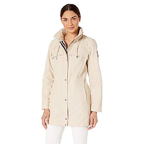 

women's lighterweight coat jacket, sandcastle, medium