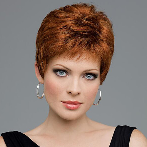 

Synthetic Wig Straight Bob Wig Short Brown Synthetic Hair Women's Fashionable Design Highlighted / Balayage Hair Exquisite Brown