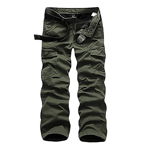 

thicken mens winter fleece lined cargo pant windproof outdoor work pants