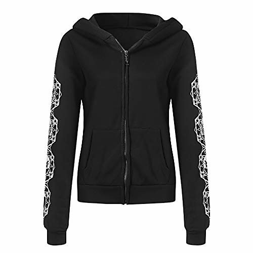 

women gothic-hoodie witchcraft punk-cardigan-jacket - waist rope hoodie jacket top long sweatshirt