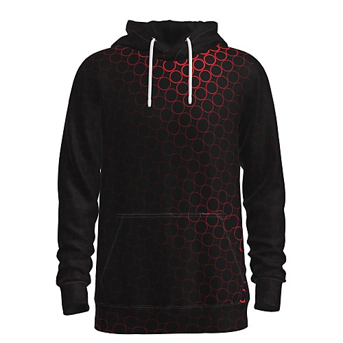 

Men's Pullover Hoodie Sweatshirt Graphic Abstract 3D Front Pocket Hooded Daily 3D Print 3D Print Casual Hoodies Sweatshirts Long Sleeve Wine