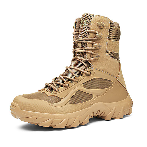 

Men's Hiking Shoes Sneakers Anti-Slip Shock Absorption Breathable Wearable Hiking Outdoor Exercise Running Spring, Fall, Winter, Summer Fall & Winter Black Brown / Round Toe