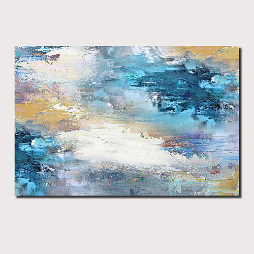 

Oil Painting Hand Painted - Abstract Landscape Contemporary Modern Stretched Canvas