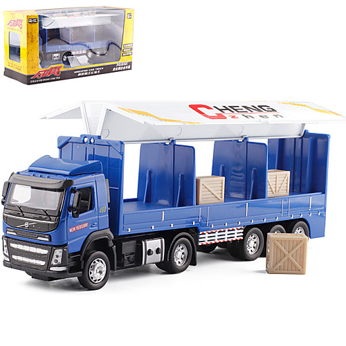 

Alloy Container Truck Toy Truck Construction Vehicle Transport Car Toy Simulation Music & Light All Kids Adults Car Toys