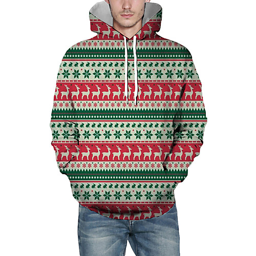 

Men's Pullover Hoodie Sweatshirt Lines / Waves Graphic 3D Christmas Daily 3D Print Christmas Hoodies Sweatshirts Blushing Pink