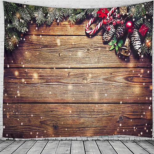 

Christmas / Classic Theme Wall Decor 100% Polyester Classic / Fantasy Wall Art, 150100 cm Decoration