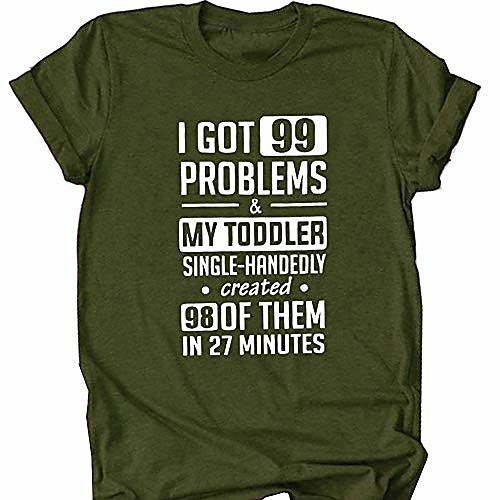 

women's funny graphic shirt, mom shirt sayings, mom tees with saying, mom life shirts, mother's day shirts army green