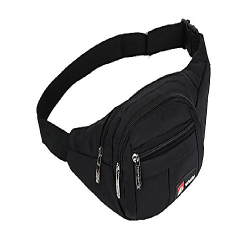

waist pack, outdoor sports waist bag, bum bag, running exercise runner fitness workout hip race belt fanny pack, workout pouch with zipper for hiking, climbing, outdoor (deep blue)