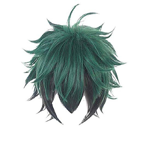 

midoriya izuku anime green cosplay wig (green)