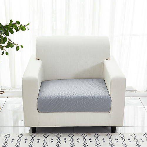 

1 Piece Easy-Going Stretch Cushion Cover Sofa Cushion Furniture Protector Sofa Seat Cover Sofa Slipcover Sofa Cover Jacquard Weave Soft Flexibility with Elastic Bottom