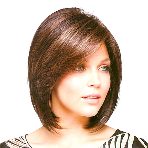 

Synthetic Wig Straight kinky Straight Pixie Cut Wig Short Light Brown Dark Brown Rose Gold Synthetic Hair Women's Fashionable Design Party Exquisite Blonde Light Brown