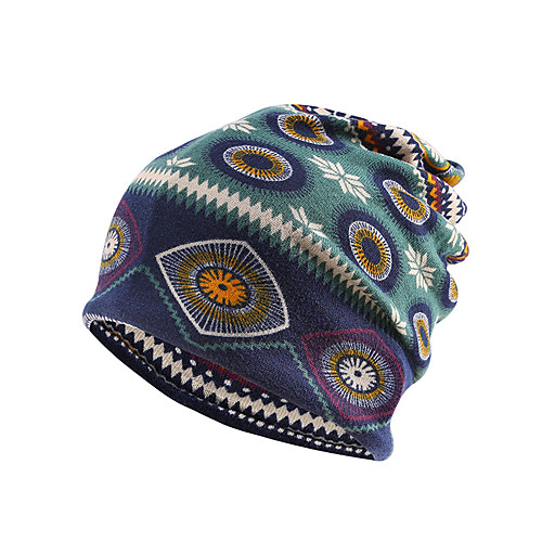 

Unisex Protective Hat Cotton Basic - Print Spring Fall Black Red Green